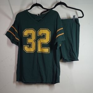 Fashion Nova Teal Sports Set